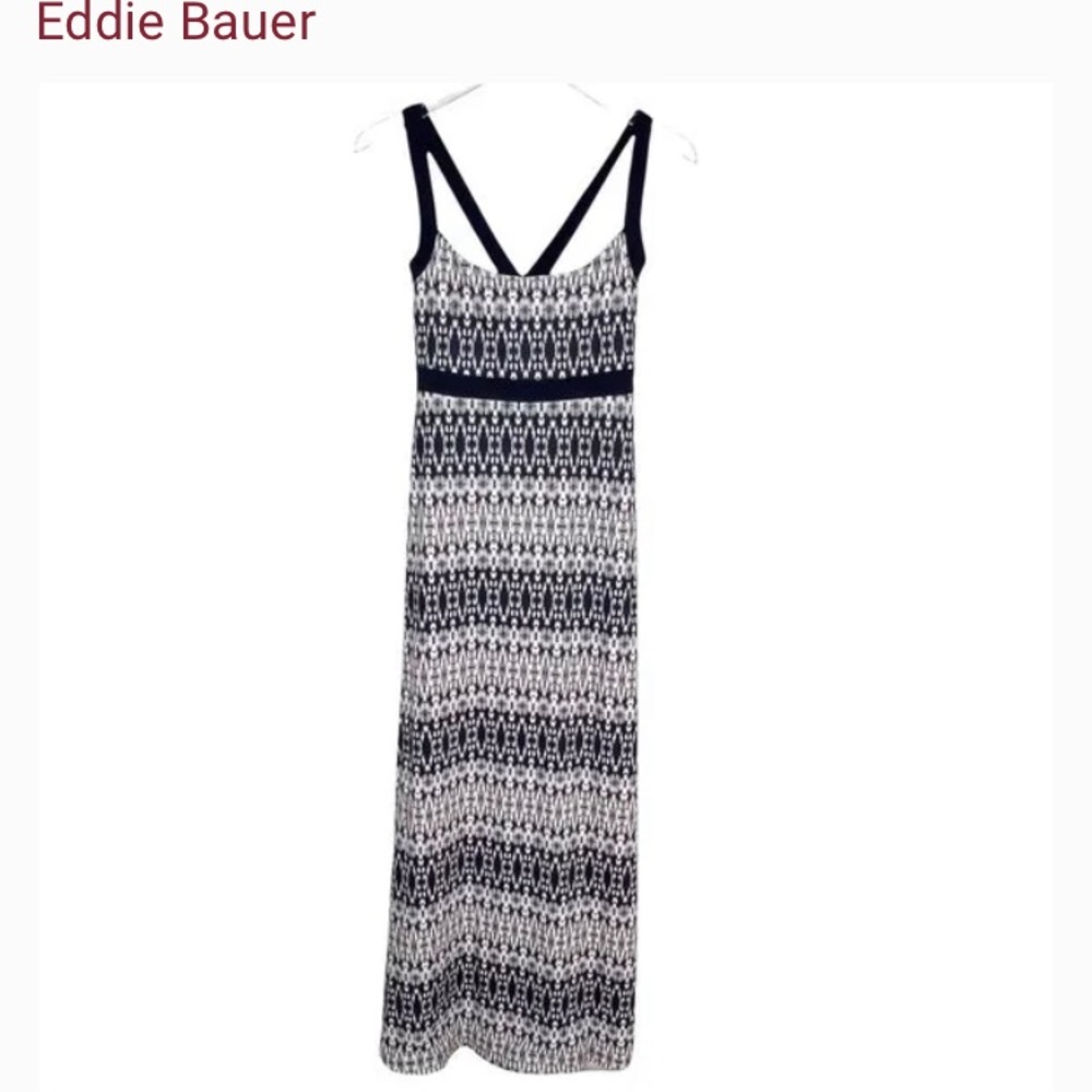 Beautiful Eddie Bauer Travex Maxi Dress NWT Size Small, Smoke Free Home